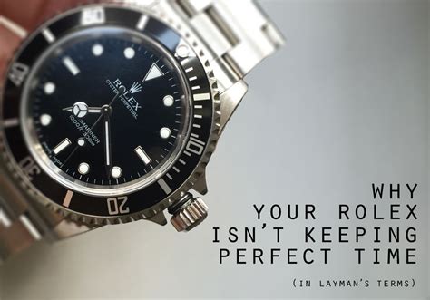 rolex watch stopped moving|Rolex watch not keeping perfect time.